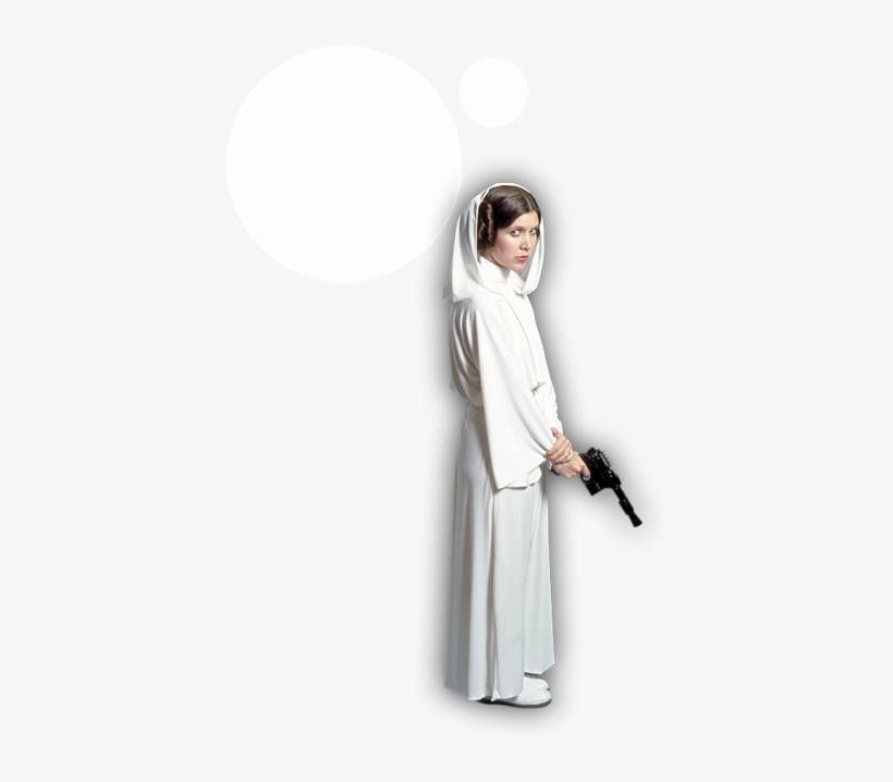 Click And Drag To Re-position The Image, If Desired - Leia Princess Star Wars Png, transparent png