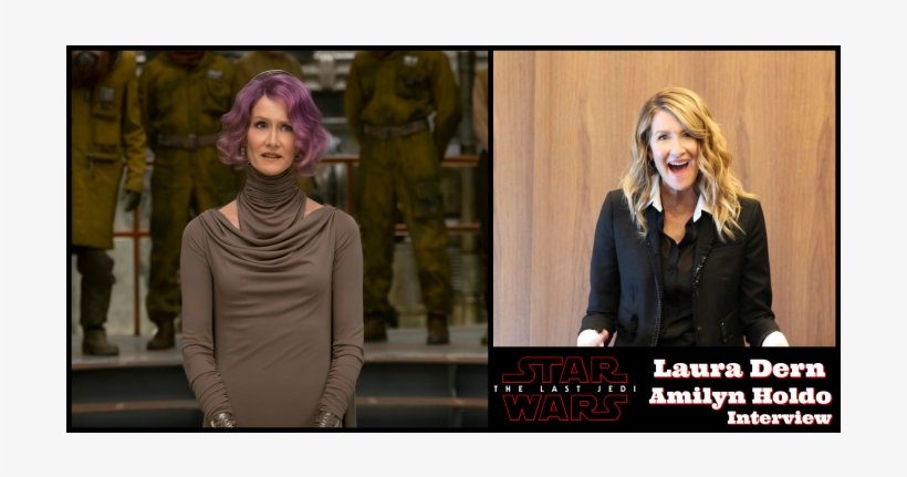 Laura Dern In The Last Jedi - Laura Dern Star Wars The Last Jedi, transparent png