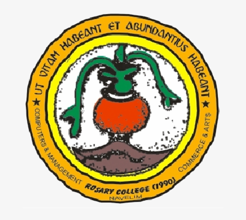 Rosary College Of Commerce And Arts - Rosary College Of Commerce And Arts Logo, transparent png
