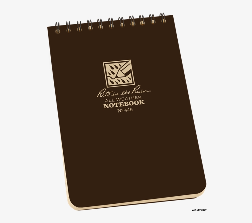 Rite In The Rain Pocket Top-spiral Notebook 4" X 6" - Notebook, transparent png