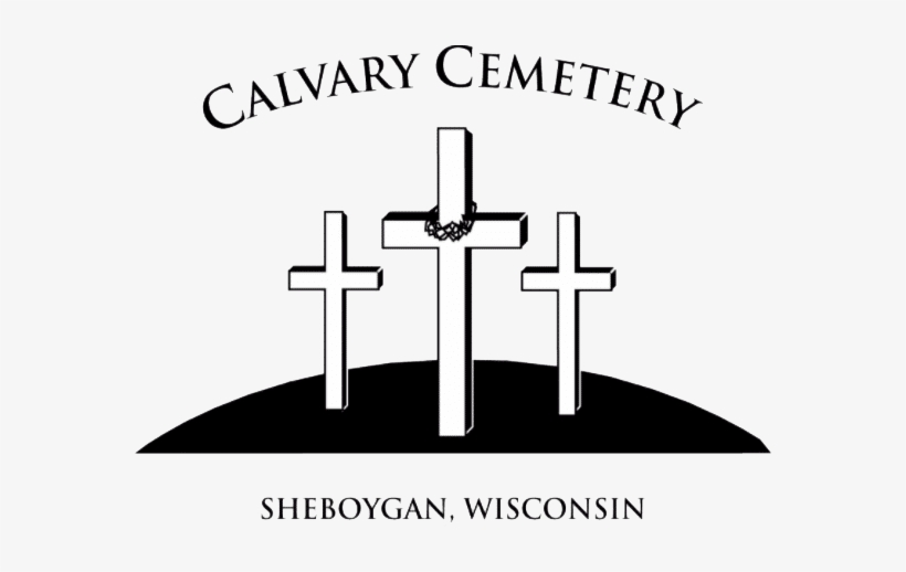 Calvary Cemetery - Cross, transparent png