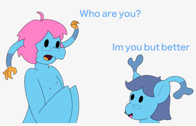 Crossover, Glasses, Meme, Oc, Oc - Cartoon, transparent png