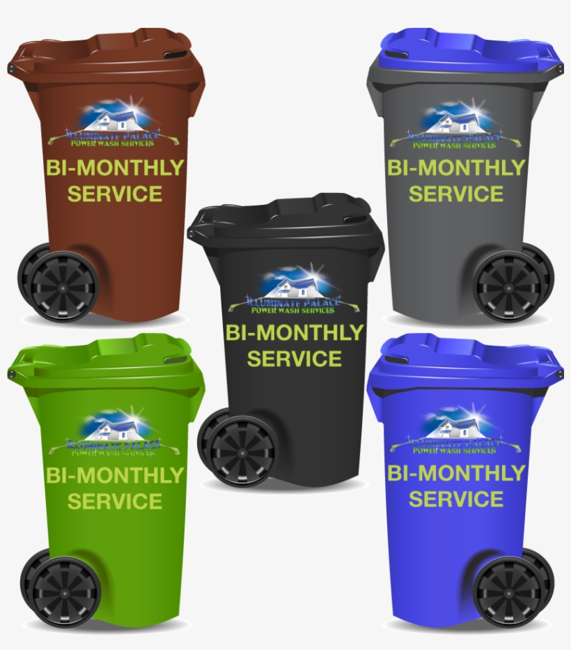 Bi-monthly Service Plan Trash & Recycle Bins - National Probation Service, transparent png