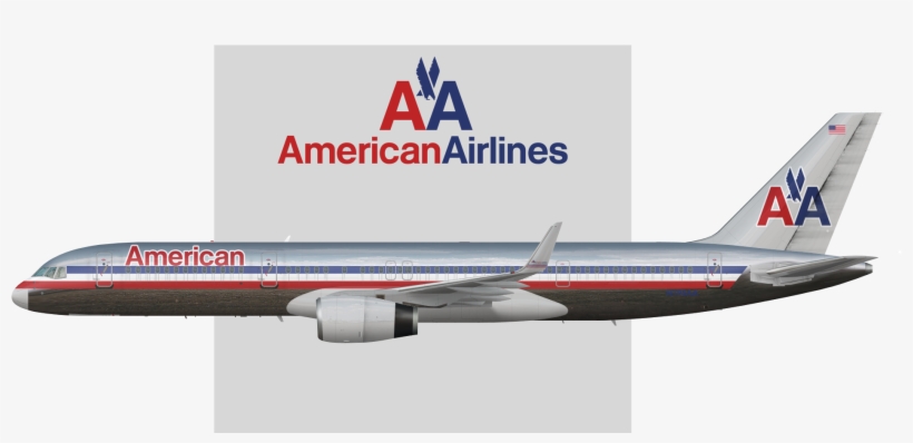 American Airlines Boeing 757-200 - American Airlines Boeing 757 Png, transparent png