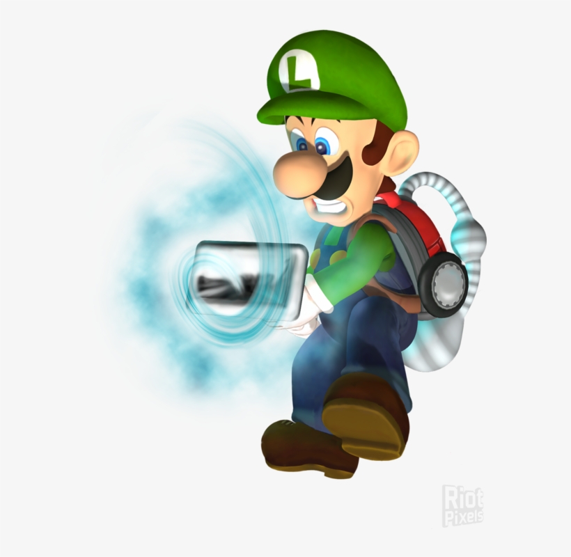 Luigi Mansion Art, transparent png
