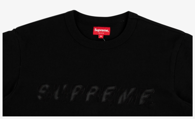 supreme shatter tee black