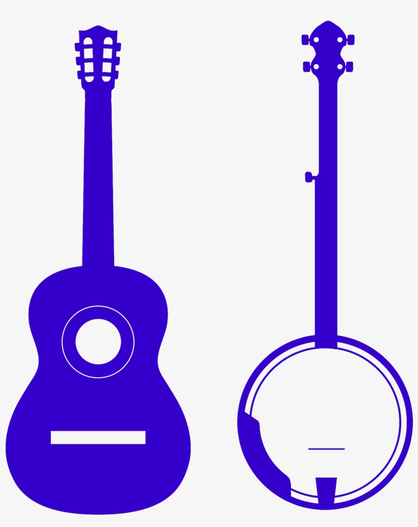 Banjoandguitar, transparent png
