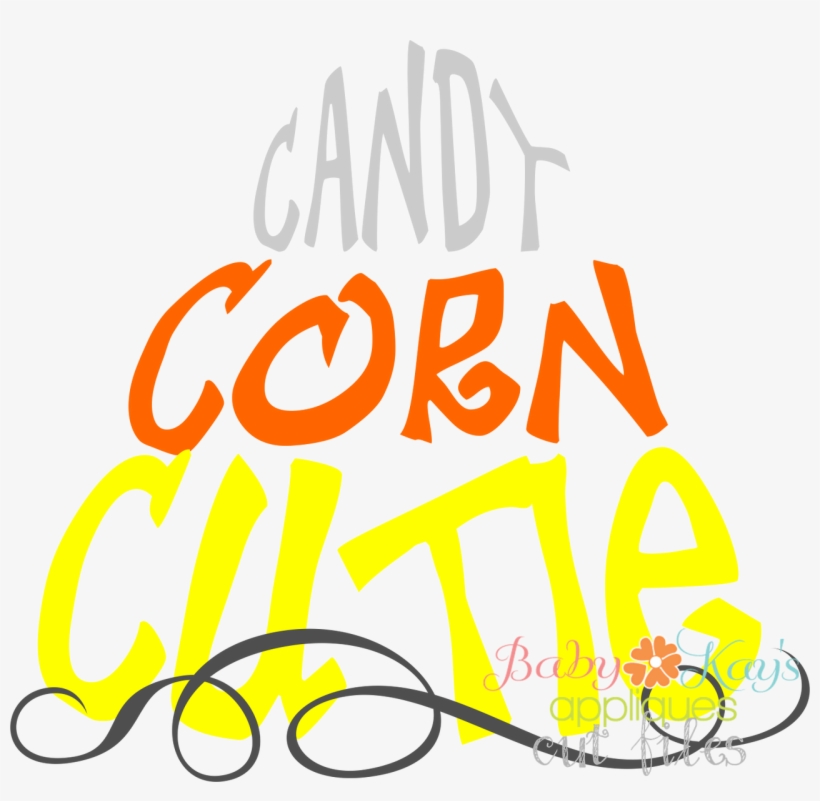 Cut File Candy Corn Cutie - Illustration, transparent png