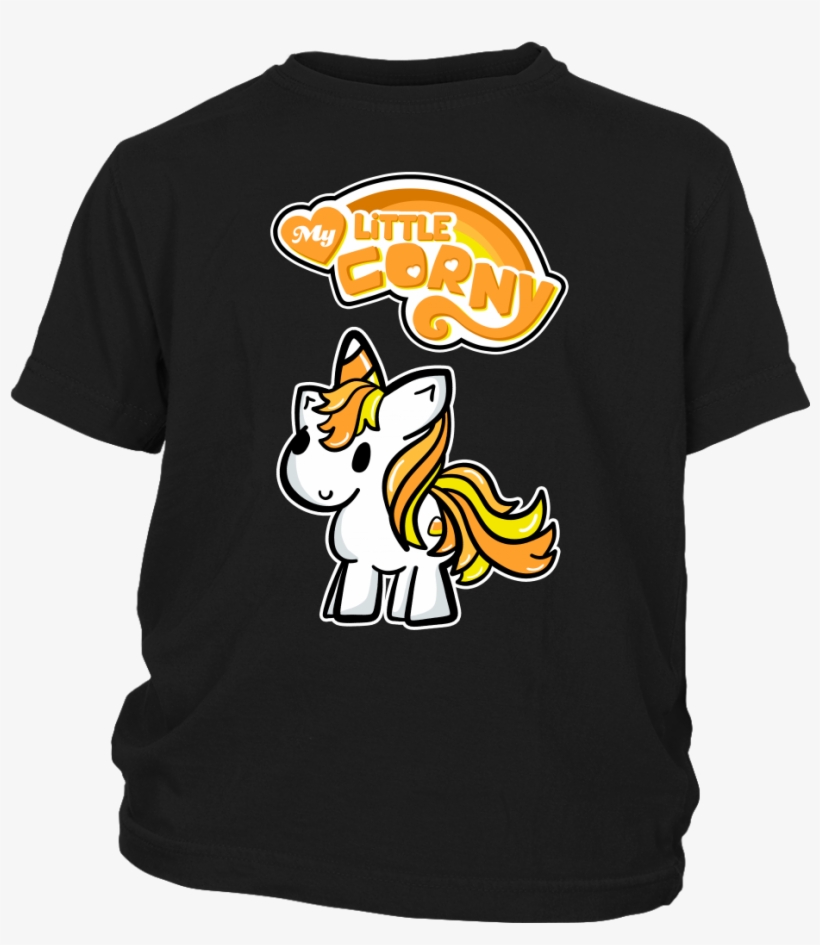 Candy Corn Unicorn - 100 Days Of Coffee Shirt, transparent png
