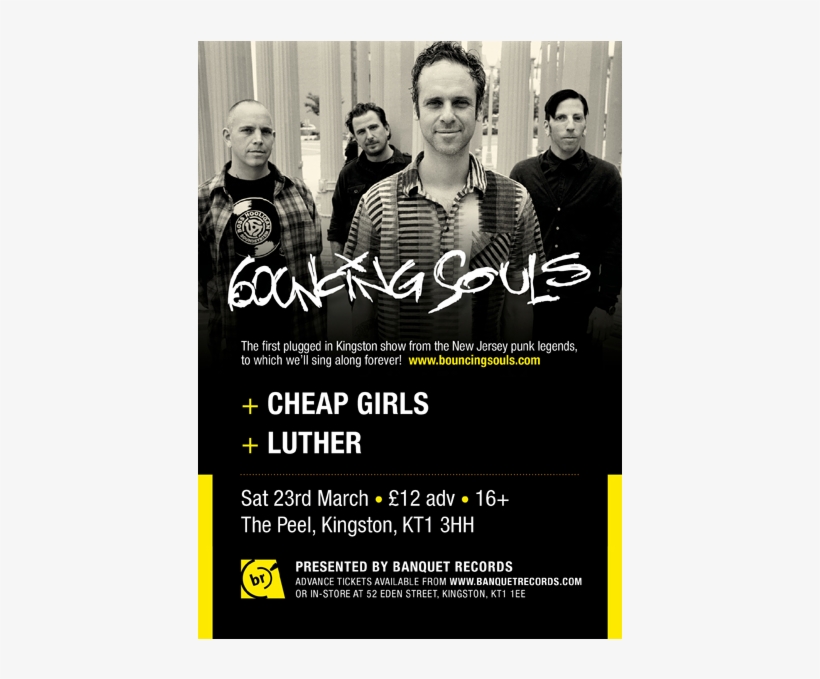 Tbs230313 - Bouncing Souls 2017, transparent png