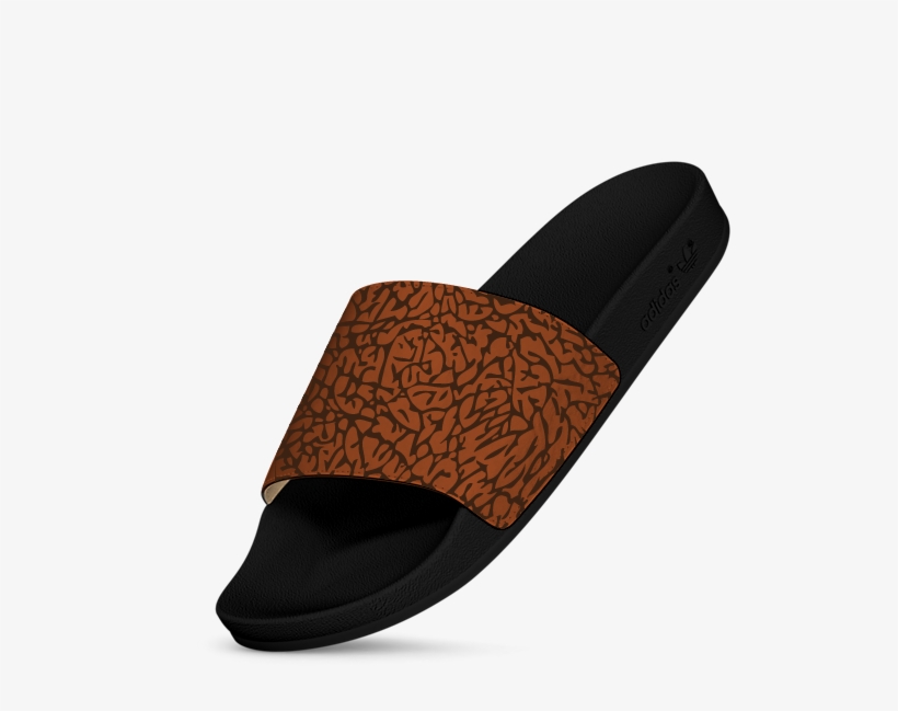 Slides Spanish Brown Elephant Slipon Shoe 600x635 PNG Download