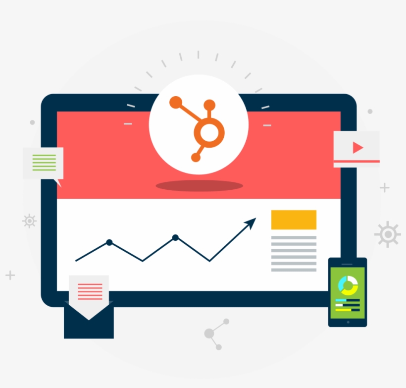 It's No Secret That Hubspot Can Help You Generate Inbound - Diagram, transparent png