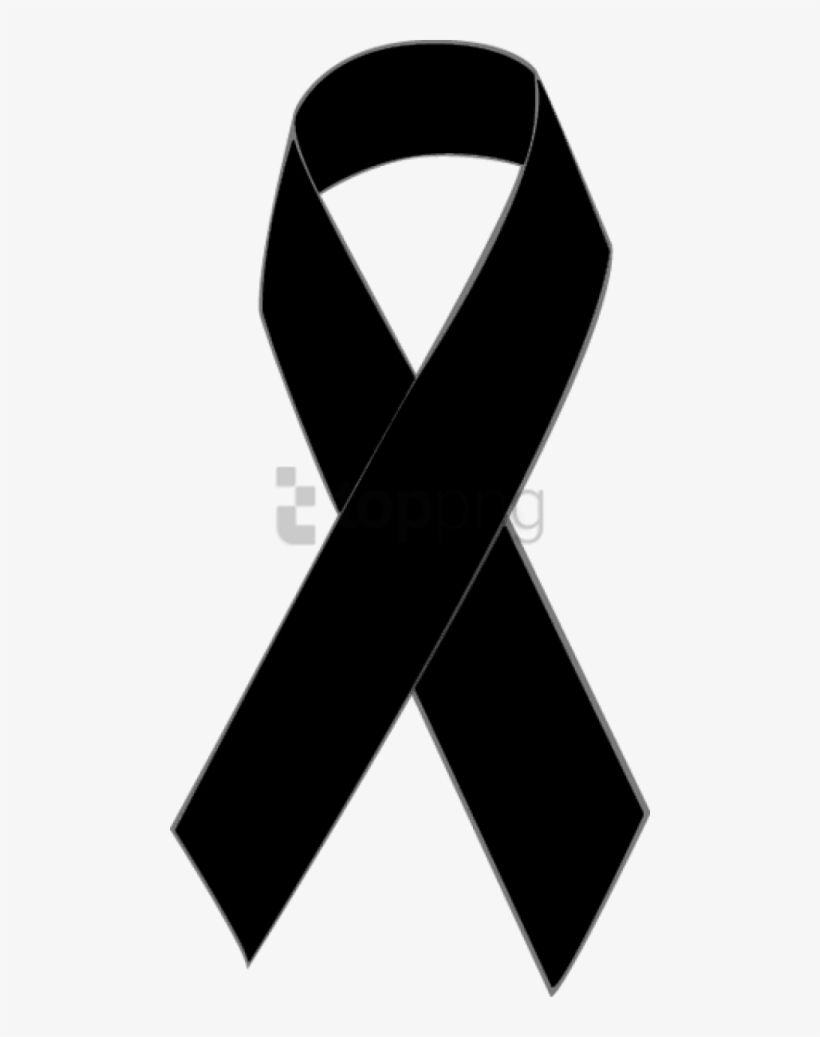Free Png Black Cancer Ribbon Png Image With Transparent - Cancer Awareness Black Ribbon, transparent png