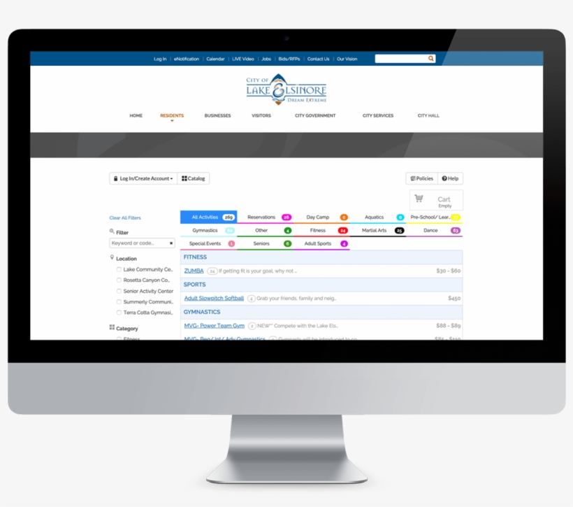 Make Your Parks & Rec Software Easy To Use - Imac 27, transparent png