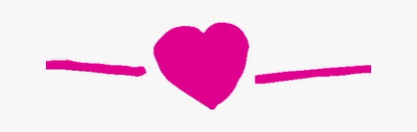 Love Text Clipart Divider - Heart, transparent png