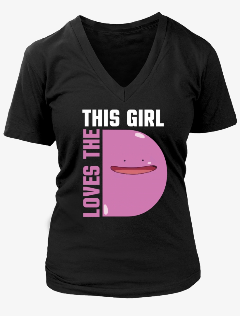 Pokemon This Girl Loves The D Shirt - Shirt, transparent png