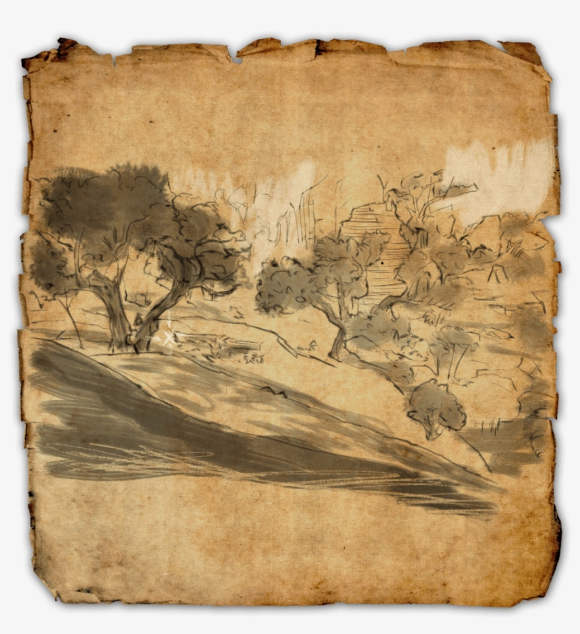Green Shade Online Elder Scrolls Treasure Map - Hew's Bane Treasure Map Eso, transparent png