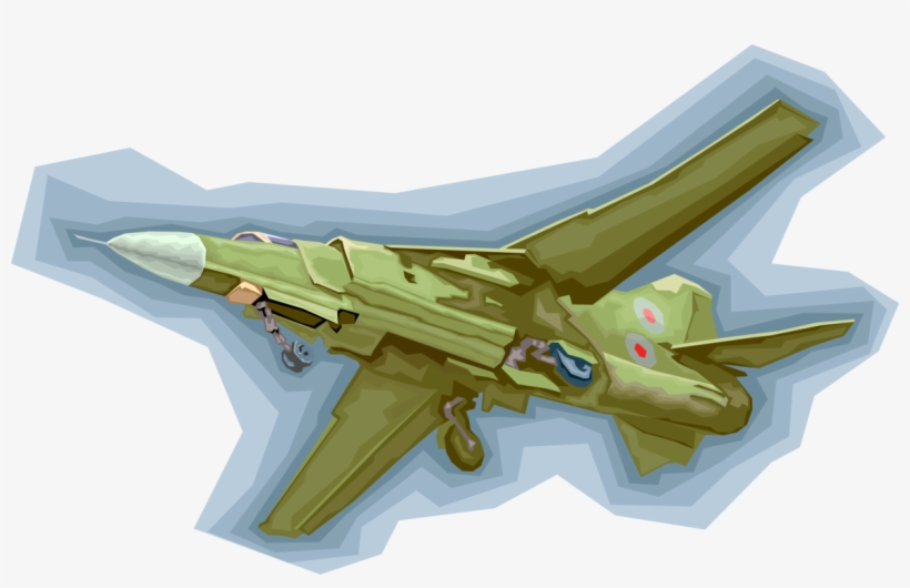 Vector Illustration Of Military Airforce Jet Airplane - Mcdonnell Douglas F/a-18 Hornet, transparent png