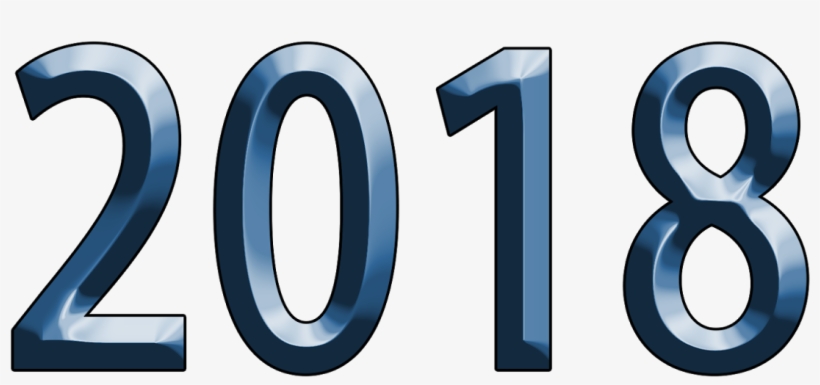 New Year 2018 Psd Wallpaper And Happy New Year 2018 - Graphic Design, transparent png
