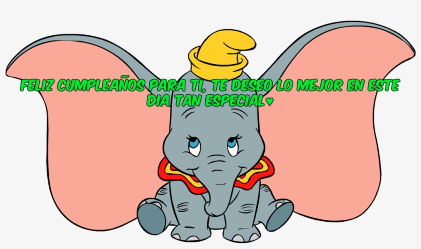 Imagenes De Cumpleaños De Dumbo - Dumbo Png, transparent png
