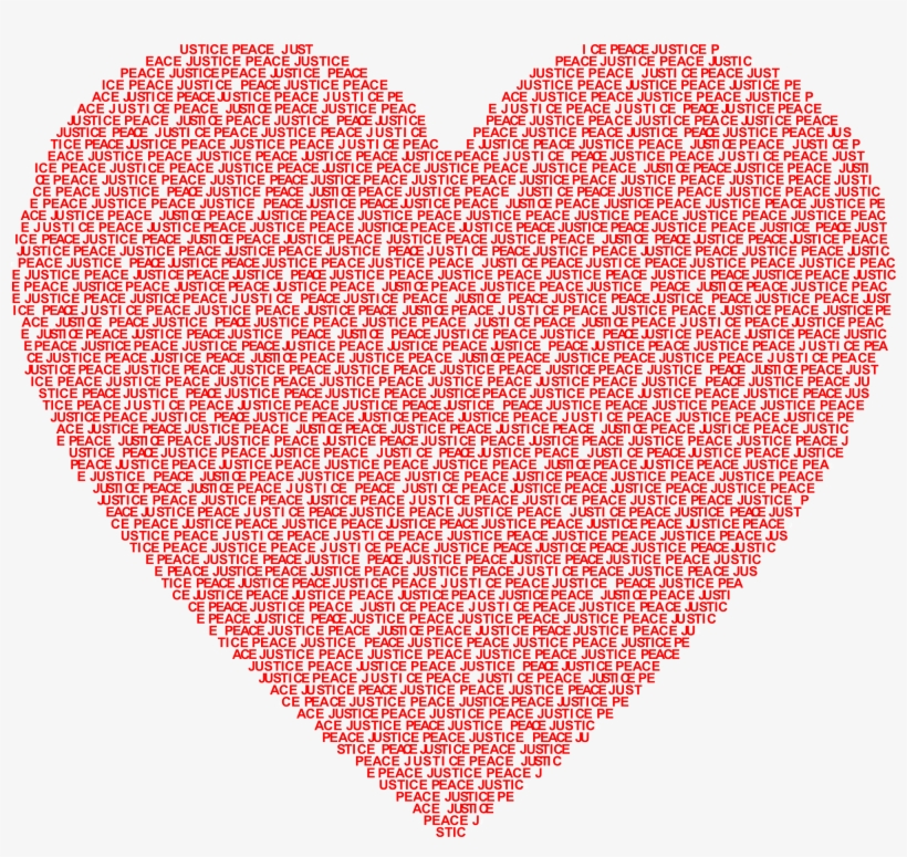 This Free Icons Png Design Of Justice And Peace Heart, transparent png