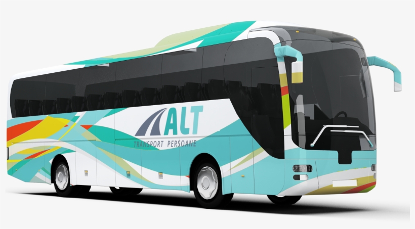 Bus Rental In Constanta - Mock Up Bus, transparent png