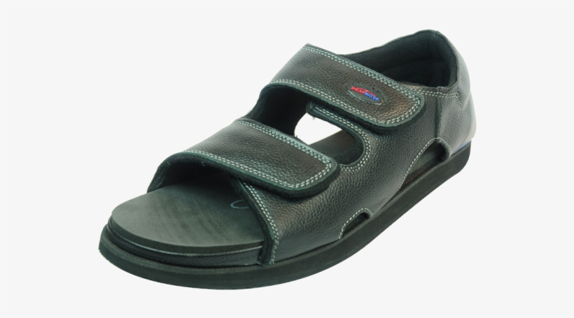 Shearwater Supreme Leather Men Diabetic Footwear - Flip-flops, transparent png