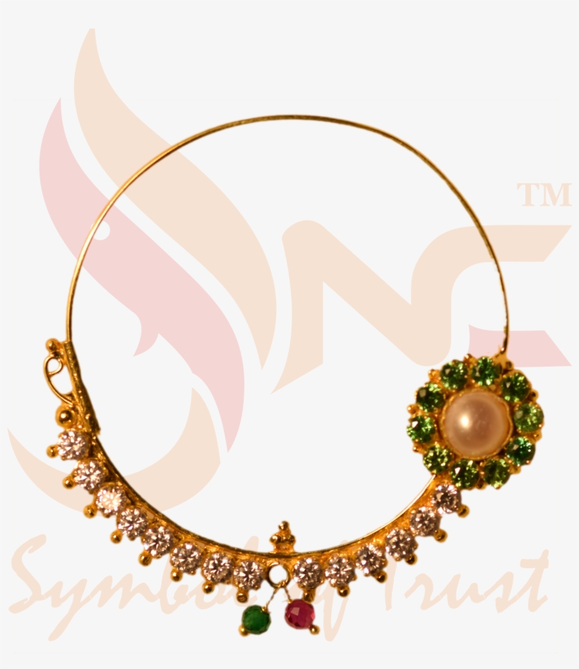750 Bis Hallmark, Jodha Akbar Nath Is Certified Piece - Jodha Akbar Nath Design, transparent png