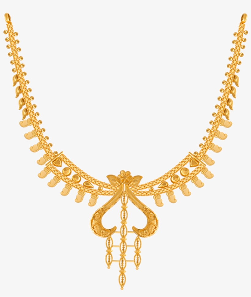 22k Yellow Gold Necklace - Gold Necklace With Price, transparent png
