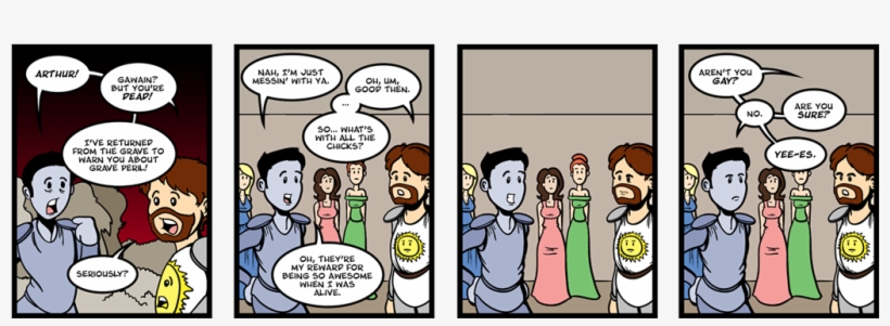 2010 08 16 - Le Morte D Arthur Comic Strip, transparent png