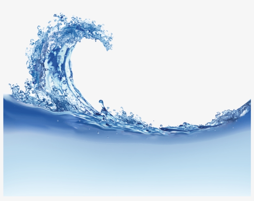 Wind Dispersion Creative - Splash Wave, transparent png