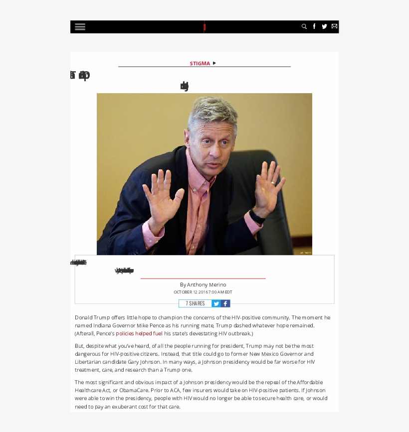 Pdf - Gary Johnson Funny Face, transparent png