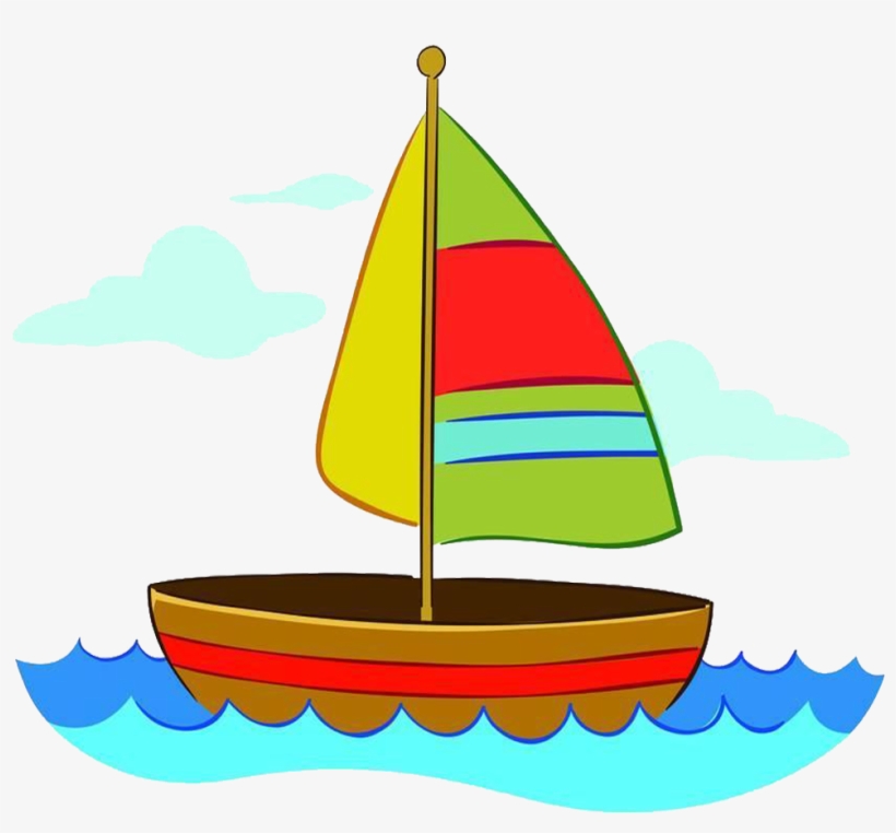 Picture Transparent Sailing Ship Clip Art Hand Drawn - Barco De Vela Dibujo, transparent png
