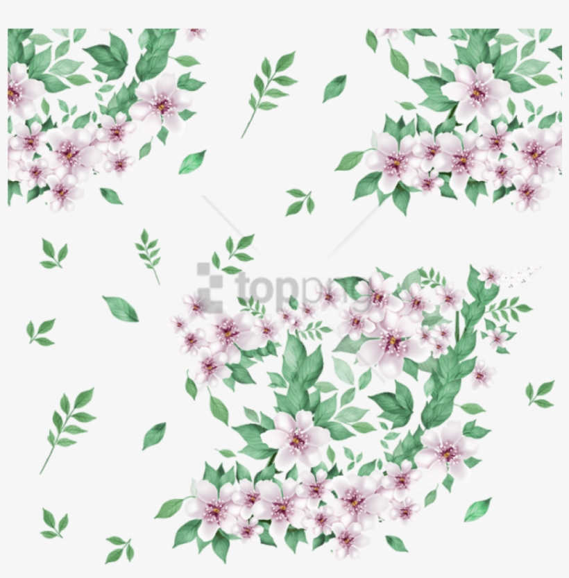 Free Png Download Flower Png Images Background Png - Vector Png Flower Leaf, transparent png