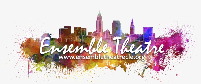 Bannerweb2trans - Cleveland Skyline In Watercolor, transparent png