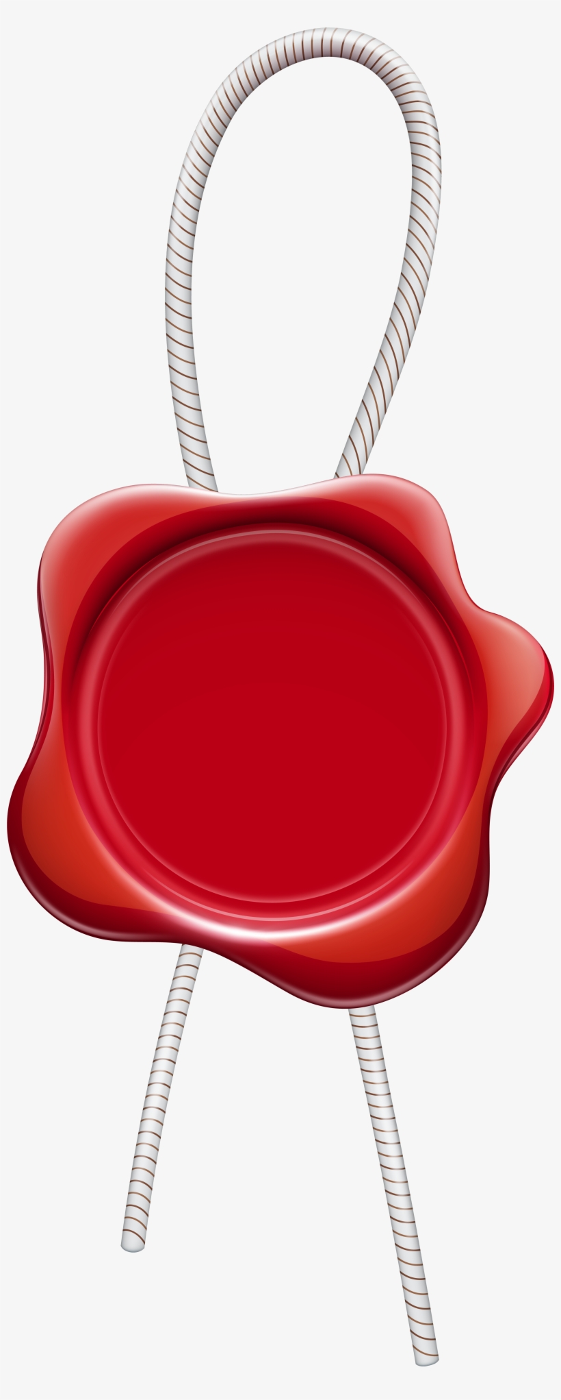 Red Wax Stamp Transparent Image, transparent png