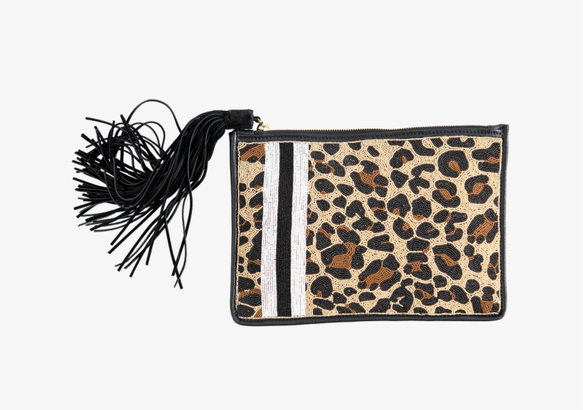 Sam Edelman Leopard Sport Stripe Beaded Clutch At South - Sam Edelman Zora Convertible Wristlet, transparent png