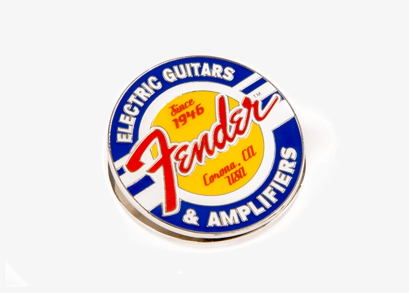 Fender Guitars And Amps Logo Clip Magnet - Fender, transparent png