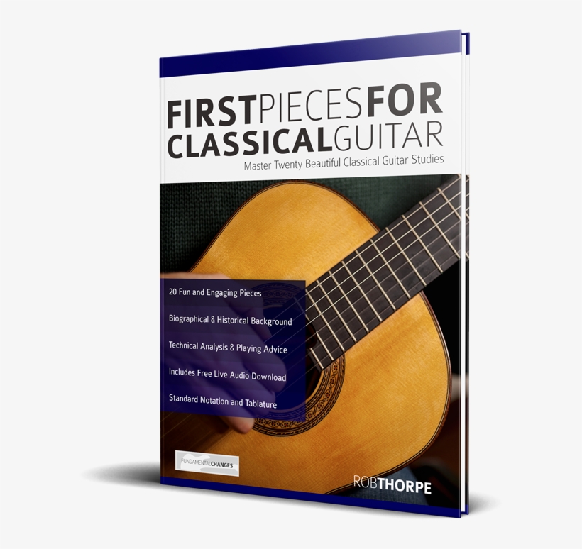 First Pieces For Classical Guitar - Acoustic Guitar, transparent png