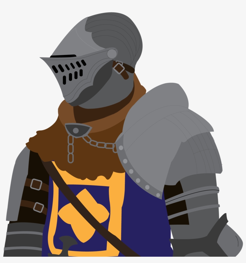 I Did A Simple Oscar Vector In Graphic Design Class - Dark Souls Oscar Png, transparent png