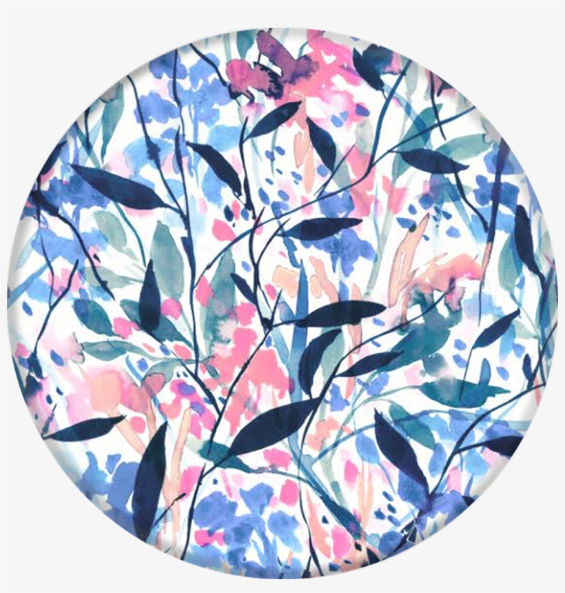 Collapsible Grip & Stand For Phones And Tablets - Wandering Wildflowers Popsocket, transparent png