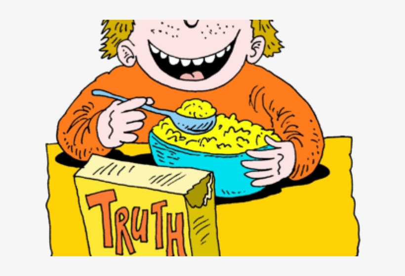 Breakfast Clipart Cereal Bowl - Christart Love Of Truth Clipart, transparent png