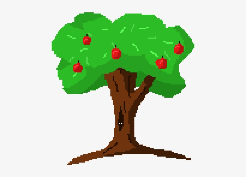 Apple Tree - Comic Bäume, transparent png