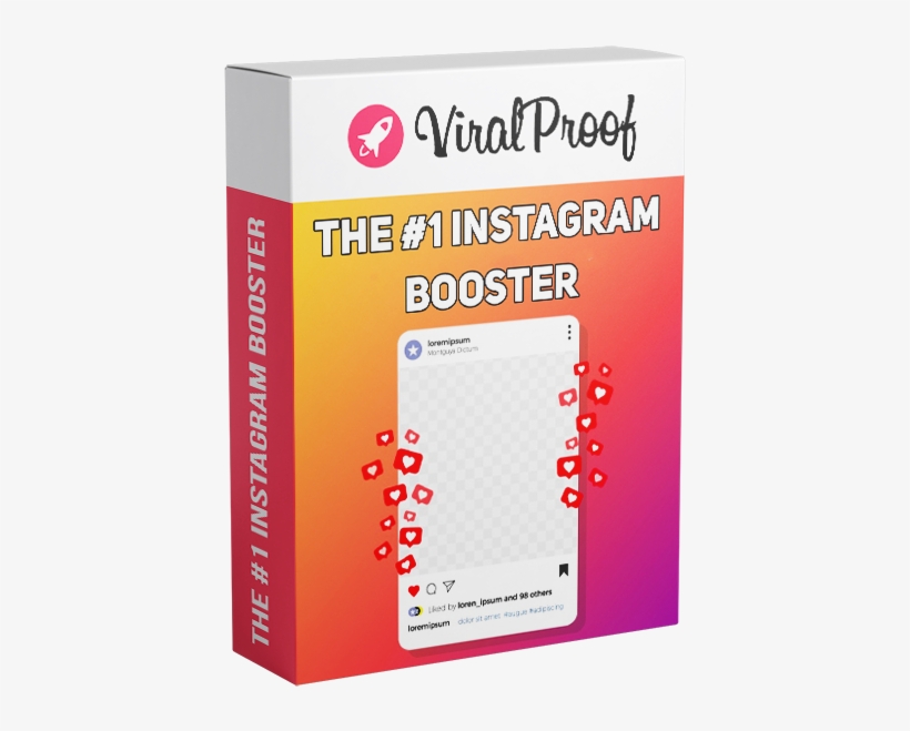Boost Your Instagram Followers - Paper, transparent png