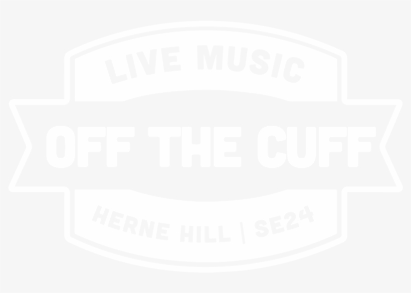 The Live Music Bar - Off The Cuff Herne Hill Logo, transparent png