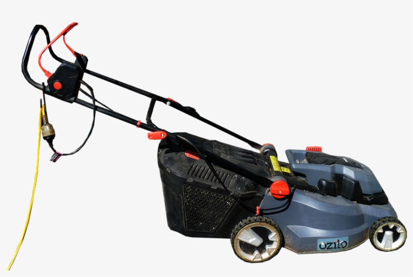 Lawnmower Png - Walk-behind Mower, transparent png