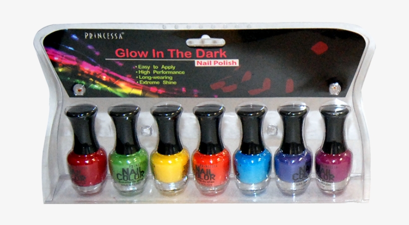 Glow In The Dark Nail Polish Transparent Background - Nail Polish, transparent png
