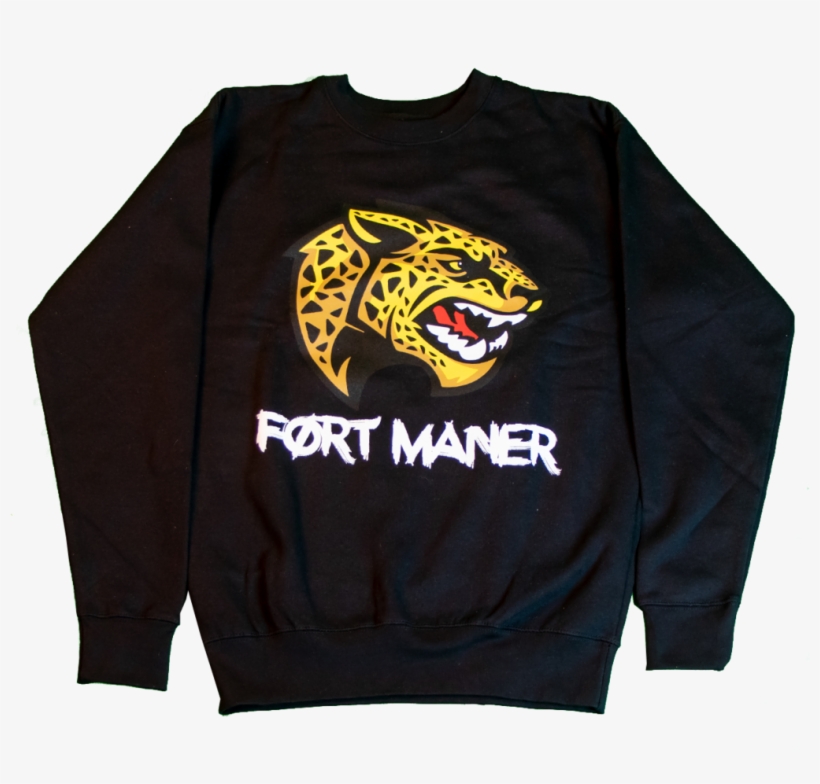 Jaguar Crewneck Sweatshirt - Long-sleeved T-shirt, transparent png
