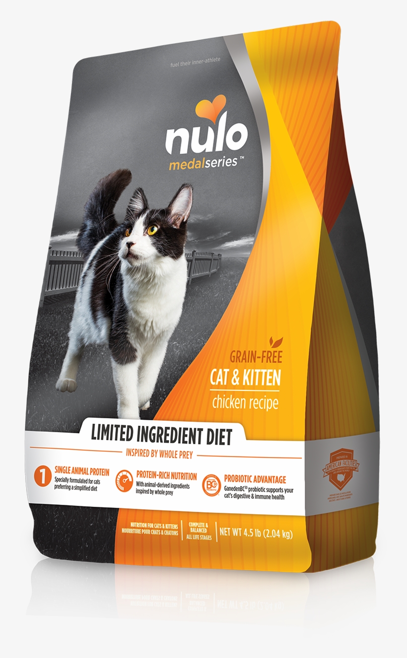 Cat & Kitten - Nulo Limited Ingredient Cat Food, transparent png