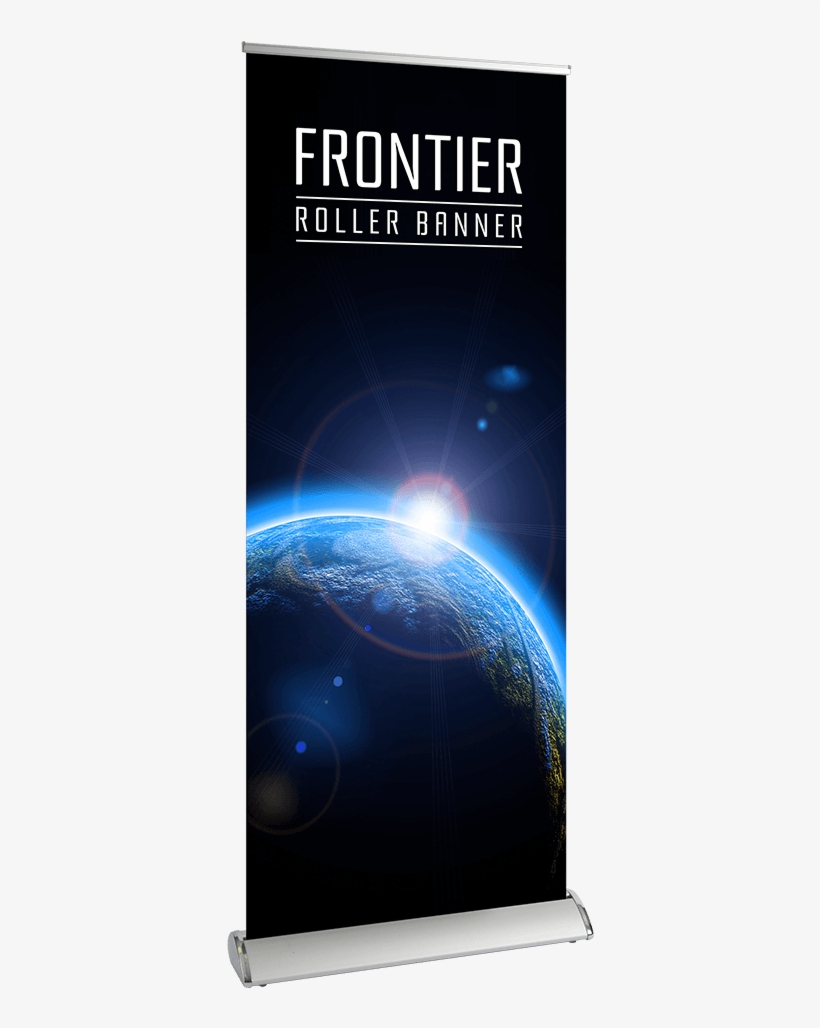 Blank Banner Template Png Download - Frontier Pull Up Banner, transparent png